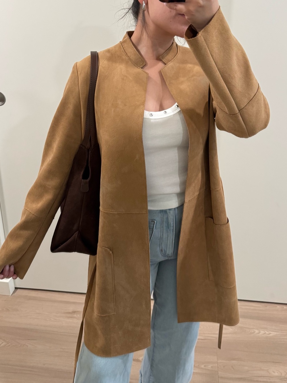H&M Faux Suede Jacket